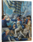 John Paul Jones Slaying Sailor on Board Ship by Anonymous