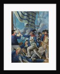 John Paul Jones Slaying Sailor on Board Ship by Anonymous
