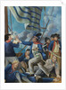 John Paul Jones Slaying Sailor on Board Ship by Anonymous