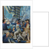 John Paul Jones Slaying Sailor on Board Ship by Anonymous