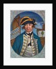 Portrait of First United States Naval Admiral Esek Hopkins by Corbis