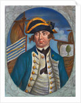 Portrait of First United States Naval Admiral Esek Hopkins by Anonymous