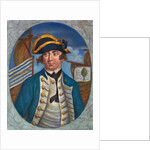 Portrait of First United States Naval Admiral Esek Hopkins by Corbis