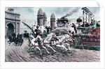 Roman Circus During Chariot Race by Anonymous