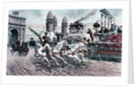 Roman Circus During Chariot Race by Anonymous