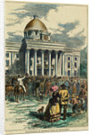 Inauguration of Jefferson Davis at Montgomery by Anonymous