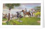 Thomas Jackson Directing Troops by Anonymous