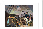 Francis Scott Key Waving Hat by Anonymous