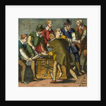 Physician and Assistants during Early History Leg Amputation by Anonymous