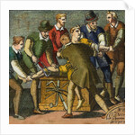 Physician and Assistants during Early History Leg Amputation by Anonymous