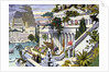 Illustration of the Hanging Gardens of Babylon by Anonymous