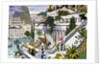 Illustration of the Hanging Gardens of Babylon by Anonymous
