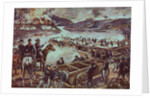 Illustration of the Battle Scene at Fredericksburg by Anonymous