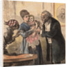 Physician Visiting Home of Infant for Vaccination by Anonymous