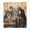 Physician Visiting Home of Infant for Vaccination by Anonymous