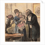 Physician Visiting Home of Infant for Vaccination by Anonymous