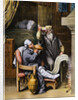 Physician Preparing Patient for Surgical Purposes by Anonymous