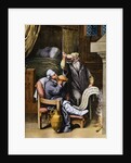 Physician Preparing Patient for Surgical Purposes by Anonymous
