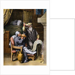 Physician Preparing Patient for Surgical Purposes by Anonymous