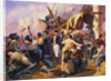 Military Scrimmage Aboard Ship by Anonymous