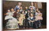 Mormon Family with Two Wives and Nine Children by Anonymous