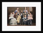 Mormon Family with Two Wives and Nine Children by Anonymous