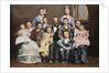 Mormon Family with Two Wives and Nine Children by Anonymous