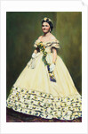 Color Illustration of Mary Todd Lincoln by Anonymous