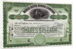 North Butte Mining Company Certficiate by Anonymous
