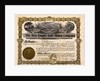 Stock Certificate for One Dollar by Anonymous