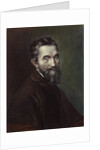 Portrait of Michaelangelo Buonorotti by Anonymous