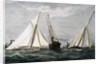 The America's Cup Race Magazine Illustration by Julian Oliver Davidson
