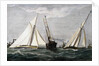 The America's Cup Race Magazine Illustration by Julian Oliver Davidson