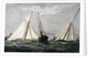 The America's Cup Race Magazine Illustration by Julian Oliver Davidson