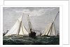 The America's Cup Race Magazine Illustration by Julian Oliver Davidson