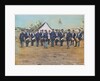 American Troops at Civil War Camp by Anonymous