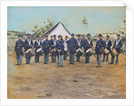 American Troops at Civil War Camp by Anonymous