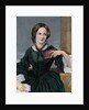 Portrait of Authoress Charlotte Bronte by Anonymous