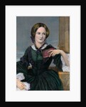 Portrait of Authoress Charlotte Bronte by Anonymous