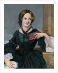 Portrait of Authoress Charlotte Bronte by Anonymous