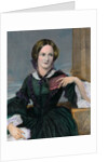 Portrait of Authoress Charlotte Bronte by Anonymous