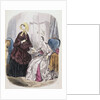Illustration of Women Wearing French Fashions by Anonymous