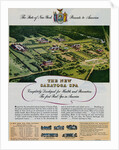 Advertisement for Saratoga Spa by Anonymous