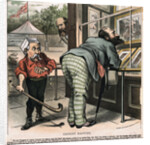 Terence Powderly Catching Jay Gould by Anonymous