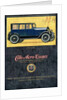 Advertisement for Cole Aero-Eight Car by Anonymous