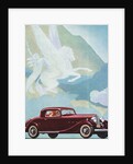 Early Advertising of Buick Automobile with Pegasus Overhead by Anonymous