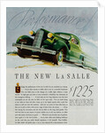 Advertisement for the New LaSalle Automobile by Anonymous