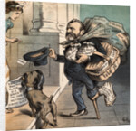 President Grant and Logan Begging for Funds by Anonymous