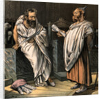 Vanderbilt and Gould in Togas by Anonymous