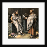 Vanderbilt and Gould in Togas by Anonymous